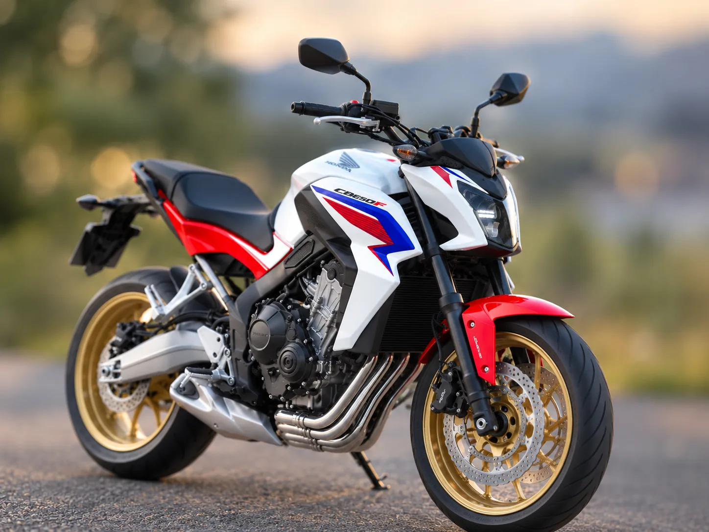 Honda CB 650F, Ausbildungsmotorrad der Fahrschule Golubar für Klasse A